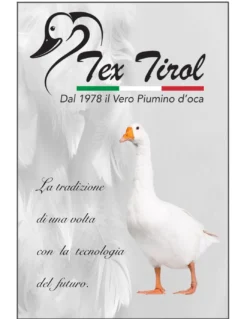 GUANCIALE CUSCINO PIUMA PIUMINO OCA DOLOMITI TEX TIROL ©