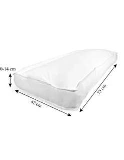 Guanciale DuoSupport con Doppia Imbottitura, Cuscino Letto Morbido e Duro, Innovativo Cuscino BiComfort in Poliestere e Cotone