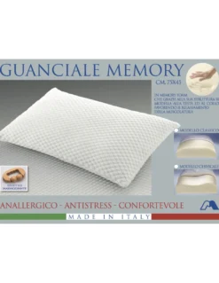GUANCIALE MEMORY SPHERE ANTIACARO ANALLERGICO MOD. CERVICALE