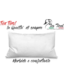 GUANCIALE PIUMA PIUMINO OCA TEX TIROL © ALPI made in Italy