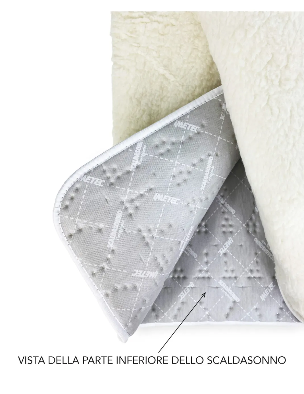 IMETEC SCALDASONNO CLASSIC Scaldaletto TERMOCOPERTA 2 Piazze Matrimoniale