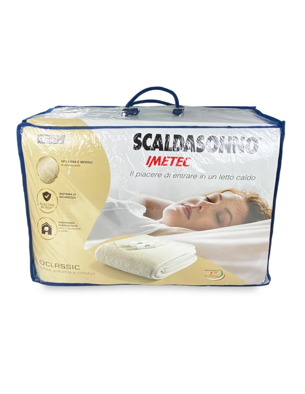 IMETEC SCALDASONNO CLASSIC Scaldaletto TERMOCOPERTA 2 Piazze Matrimoniale