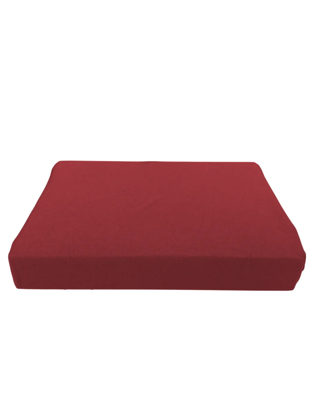 Lenzuola Sotto con Angoli Adapto Jersey Bordeaux - Cotone Elasticizzato H30cm - Singolo, Piazza e Mezza, Matrimoniale