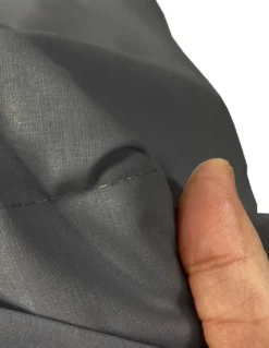 Lenzuolo con Angoli Strong Tinta Unita Grigio Piombo, 100% Cotone, Lavabile, Made in Italy