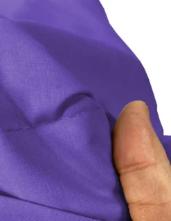 LENZUOLO con ANGOLI STRONG tinta unita VIOLA made in Italy