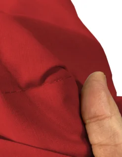 LENZUOLO con ANGOLI STRONG tinta unita BORDEAUX made in Italy