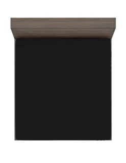 LENZUOLO con ANGOLI STRONG tinta unita NERO made in Italy
