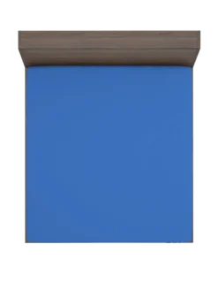 LENZUOLO con ANGOLI STRONG tinta unita BLUETTE made in Italy