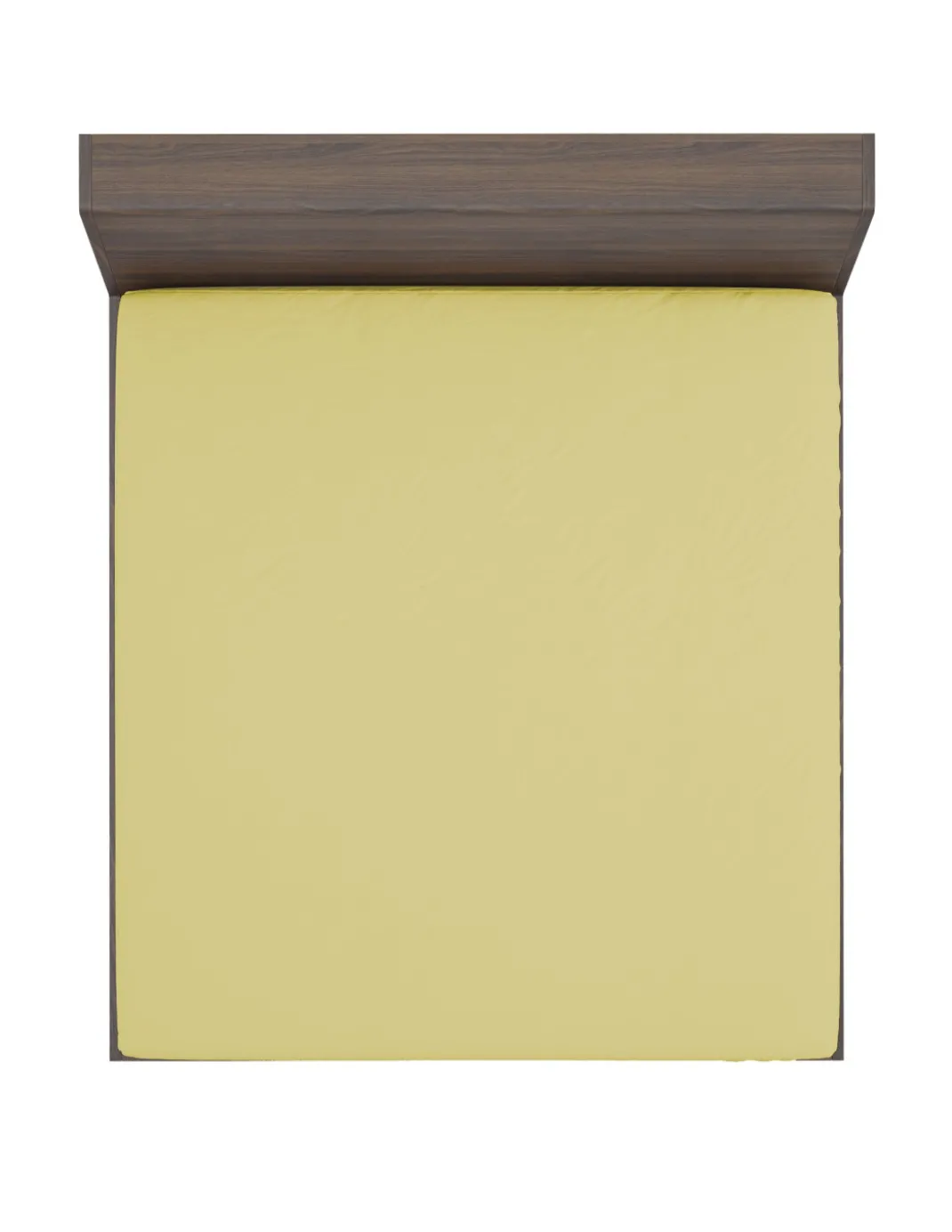 LENZUOLO con ANGOLI STRONG tinta unita GIALLO made in Italy