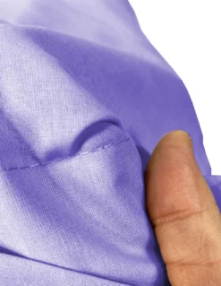 LENZUOLO con ANGOLI STRONG tinta unita LILLA made in Italy