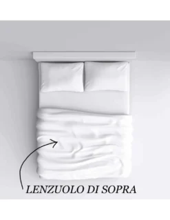 LENZUOLO di sopra CORDONETTO STRONG giallo made in Italy
