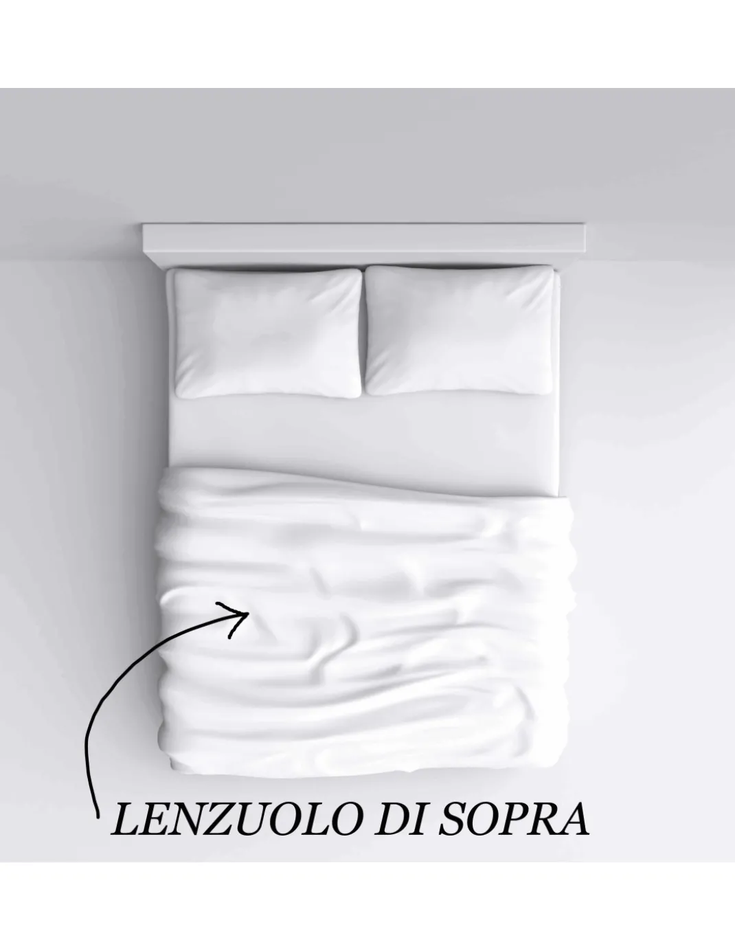 LENZUOLO di sopra CORDONETTO STRONG nocciola made in Italy