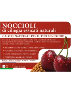 Noccioli di Ciliegia Naturali Lavati e Sterilizzati - Ideali per Cuscini Termici, Relax e Artigianato Made in Italy