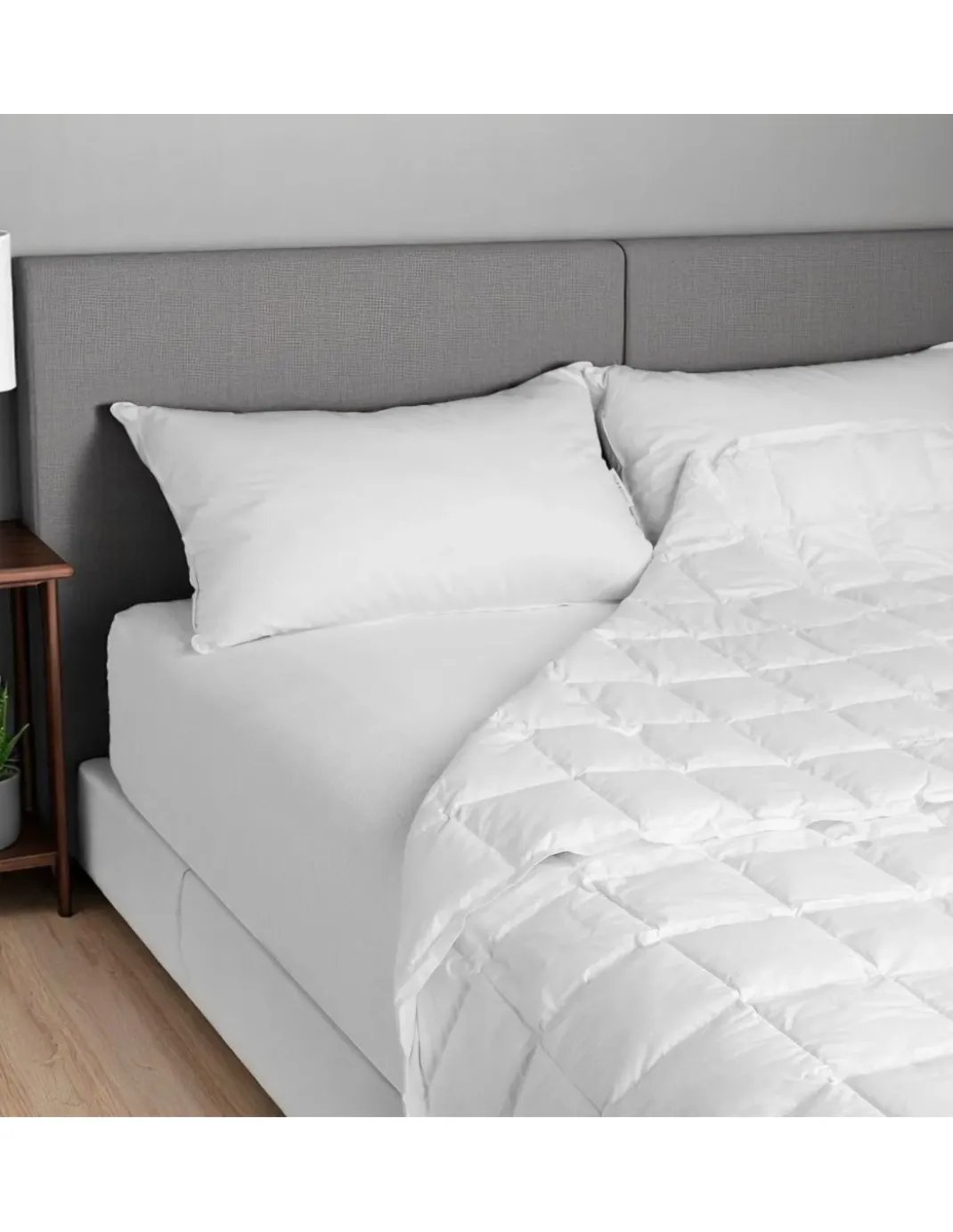 Piumino BORMIO Light by Daunex - Mezza Stagione, 100% Piumino Oca, Cotone Bianco, Filling Power 650, Made in Italy