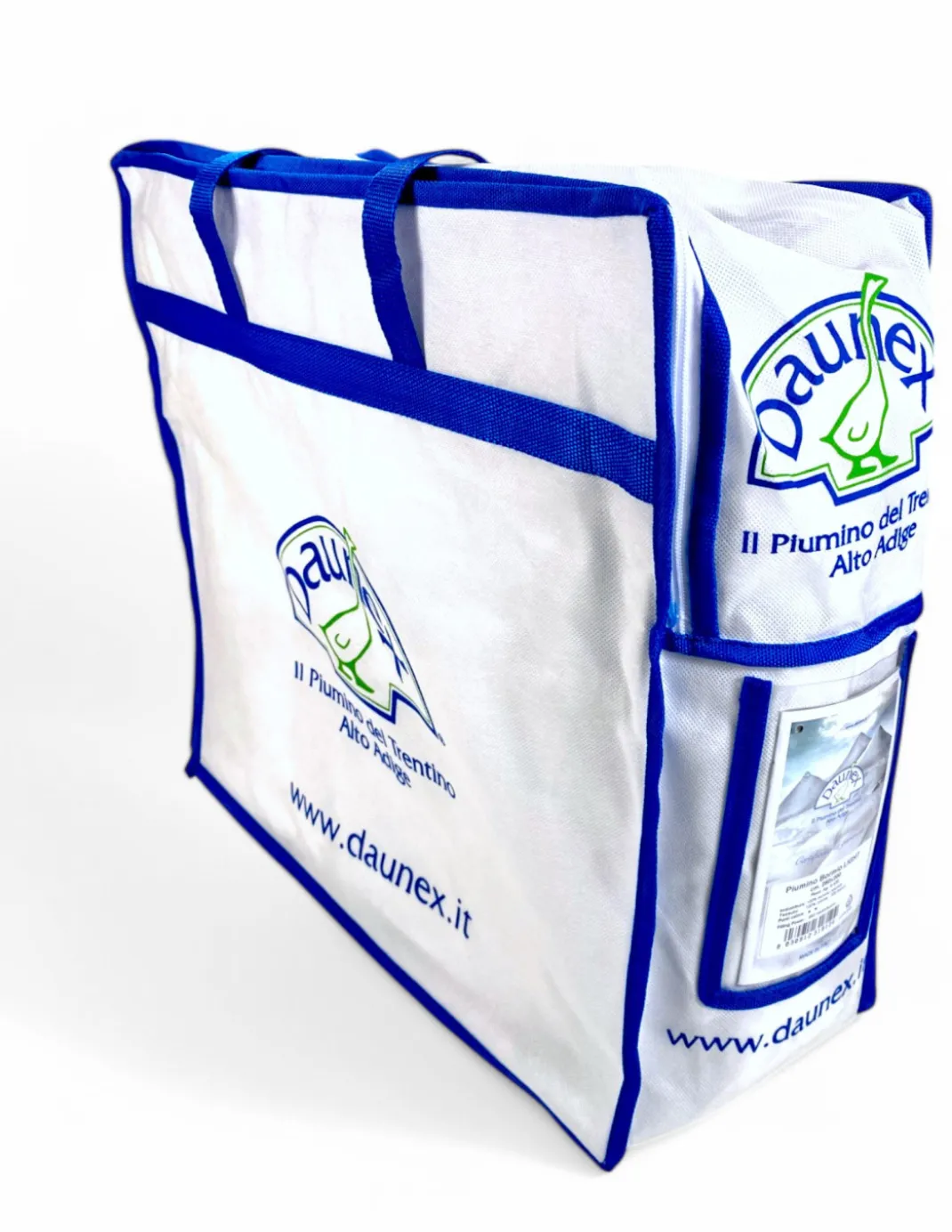 Piumino BORMIO Light by Daunex - Mezza Stagione, 100% Piumino Oca, Cotone Bianco, Filling Power 650, Made in Italy