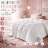 Piumino Estivo Matrimoniale Tex Tirol Vipiteno Light 100% Piumino d’Oca, Made in Italy 250x200 cm