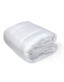 Piumino Letto Invernale Bianco 300 gr/mq - Microfibra Morbida e Poliestere Anallergico - Caldo e Traspirante
