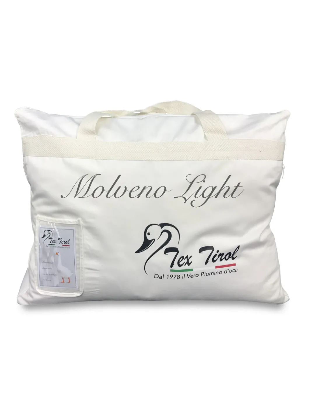 PIUMINO TEX TIROL © MOLVENO LIGHT 80 PIUMINO OCA / 20 PIUMETTE OCA LEGGERO ESTIVO