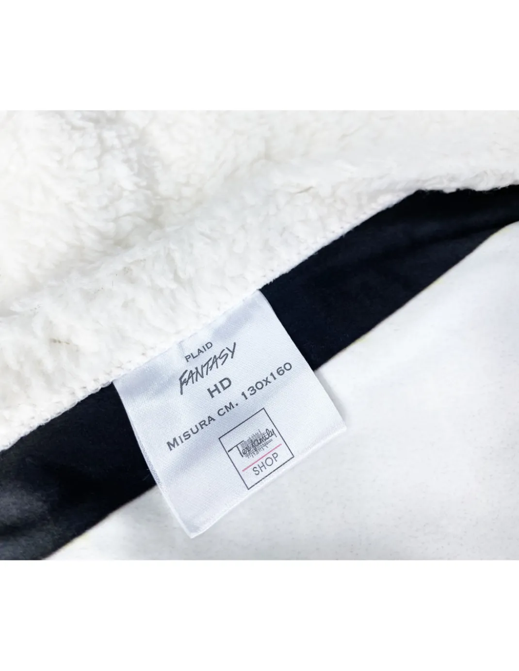 PLAID coperta IN PILE SHERPA fantasy HD DEA per Sempre
