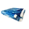 PLAID coperta IN PILE SHERPA fantasy HD LAGO ghiacciato