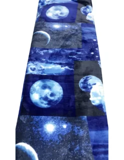 PLAID IN PILE SHERPA COPERTA LUNA LUNARE
