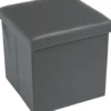POUF CONTENITORE POGGIAPIEDI EDDY UNITO GRIGIO