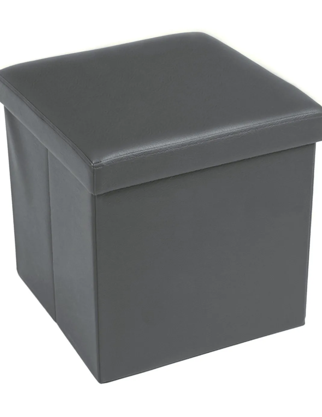 POUF CONTENITORE POGGIAPIEDI EDDY UNITO GRIGIO