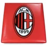 Pouf Contenitore poggiapiedi A.C Milan Ufficiale Rosso Nero con Spugna Rubby©