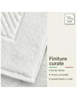 Scendidoccia Bagno Bordaeux 50x70 Spugna Cotone 450 g/m² - Tappetino Doccia Made in Italy