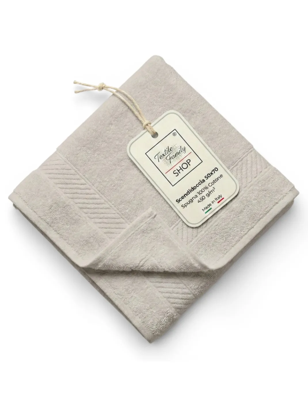 Scendidoccia Bagno Luna 50x70 Spugna Cotone 450 g/m² - Tappetino Doccia Made in Italy