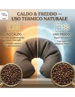 Semi di Uva Sciolti per Cuscini Riscaldanti - Riempimento Naturale per Terapie Caldo e Freddo, Ecologico e Sicuro