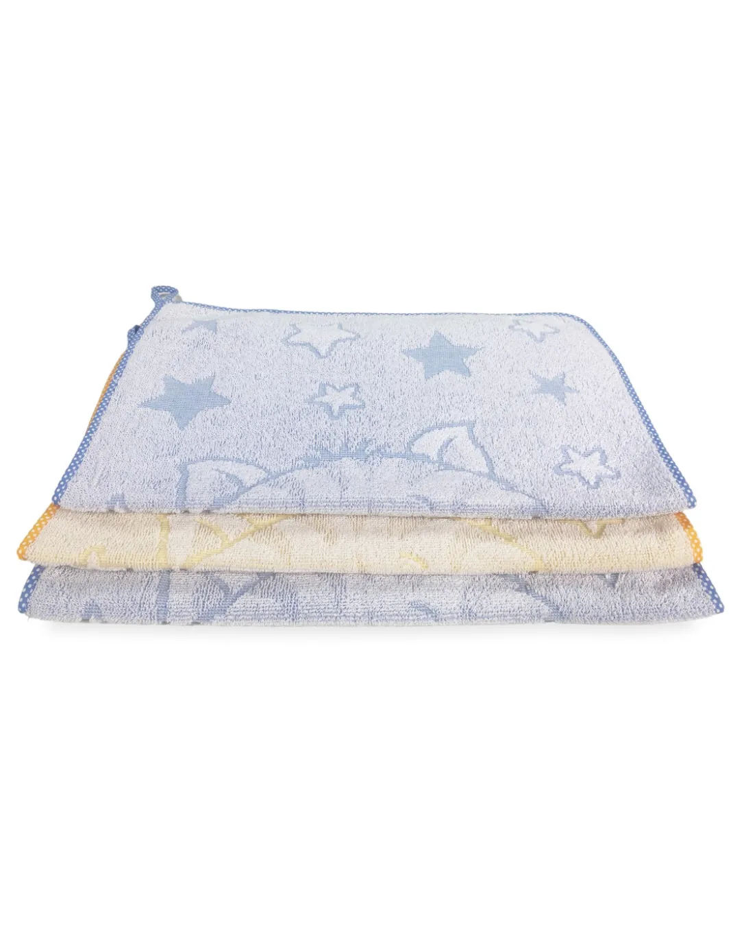 SET 3 ASCIUGAMANI ASILO bambino COCCOLE cm. 40x50 in Puro cotone