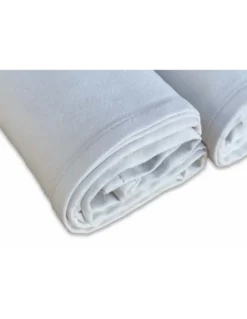 SET ASCIUGAMANI MICROFIBRA PANNA 1+1 VISO E OSPITE