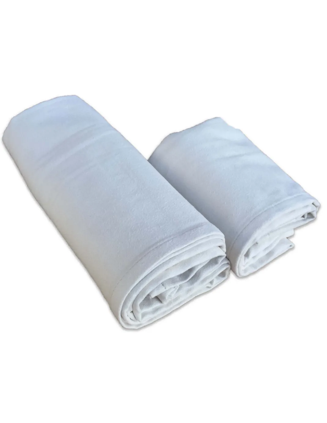 SET ASCIUGAMANI MICROFIBRA PANNA 1+1 VISO E OSPITE