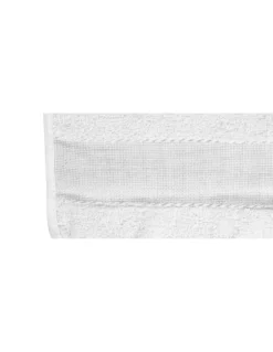 SET 6 BAVAGLINI bambino IN TINTA Unita TUTTO Bianco con elastico in Puro cotone con tela AIDA per ricamare il nome