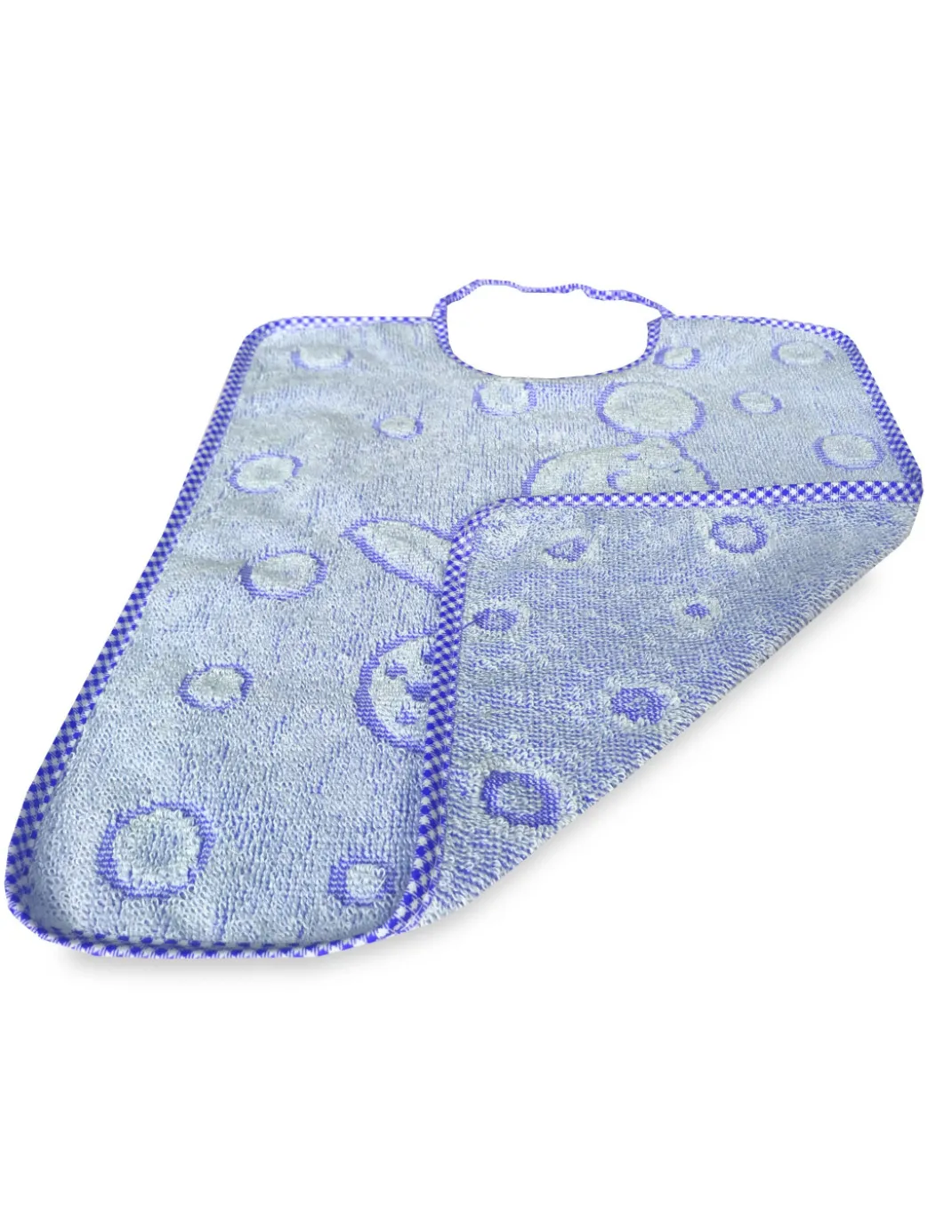 SET BAVAGLINI BAVETTE bambini e bambine mini JACK © cm. 26x34 bavaglio con elastico in puro cotone