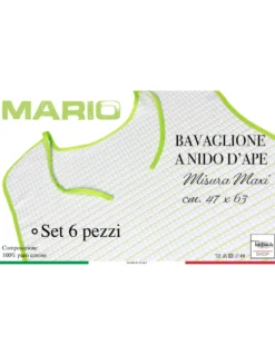 SET BAVAGLIONE ADULTO MARIO © in NIDO APE bavaglio con LACCI conf. 6 PEZZI
