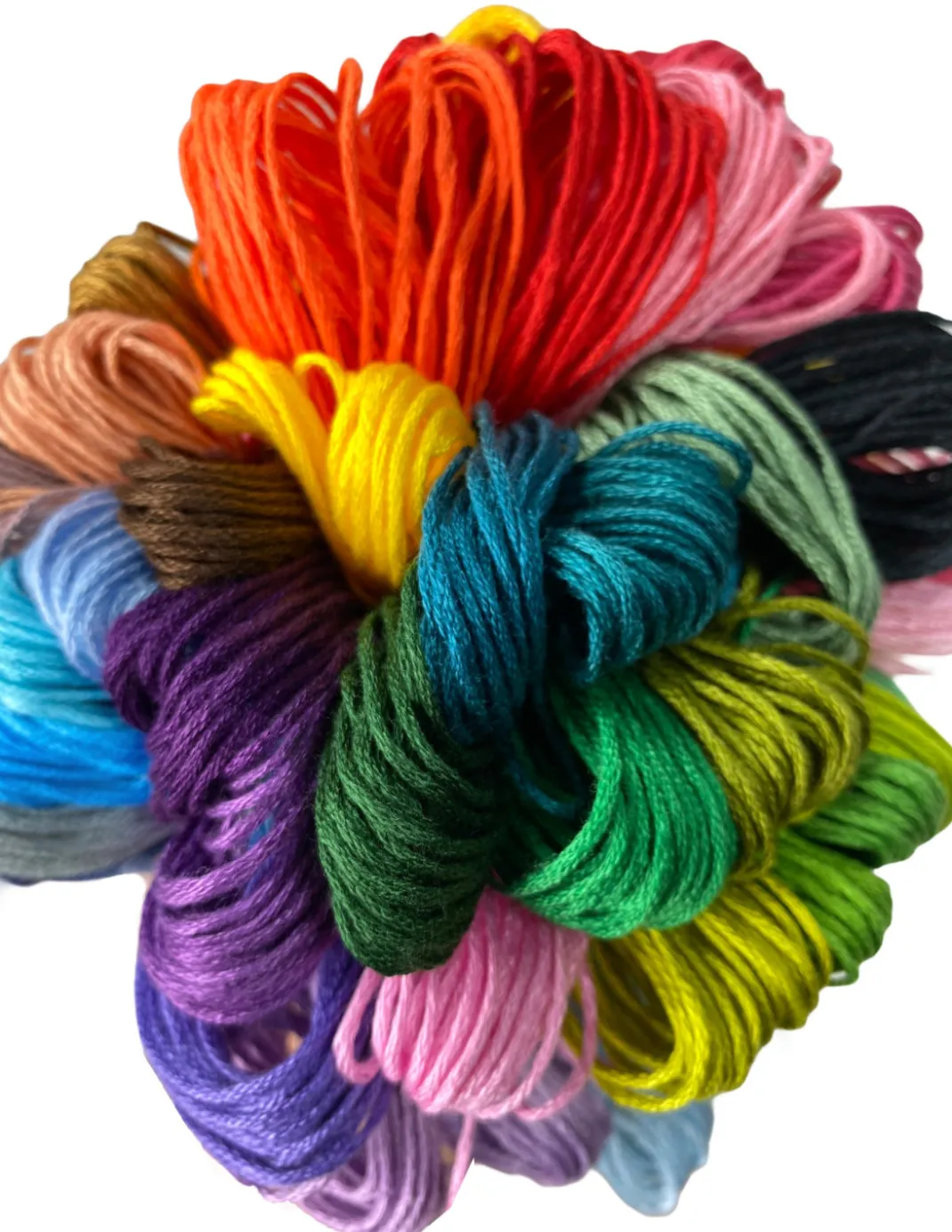 Set 50 Matassine Punto Croce GINA la matassina filato per ricamare filo e KIT ricamo