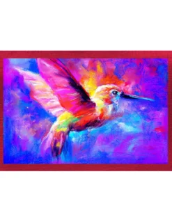 SET 6 PEZZI Strofinaccio ANIMALI DIPINTI in puro cotone stampato in ALTA definizione misura MAXI