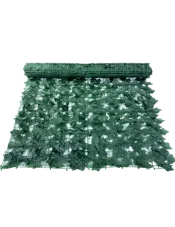 SIEPE Privacy Leaf EDERA Finta Artificiale a Foglie per Muri e Balconi Ornamentale frangivista Sempre verde