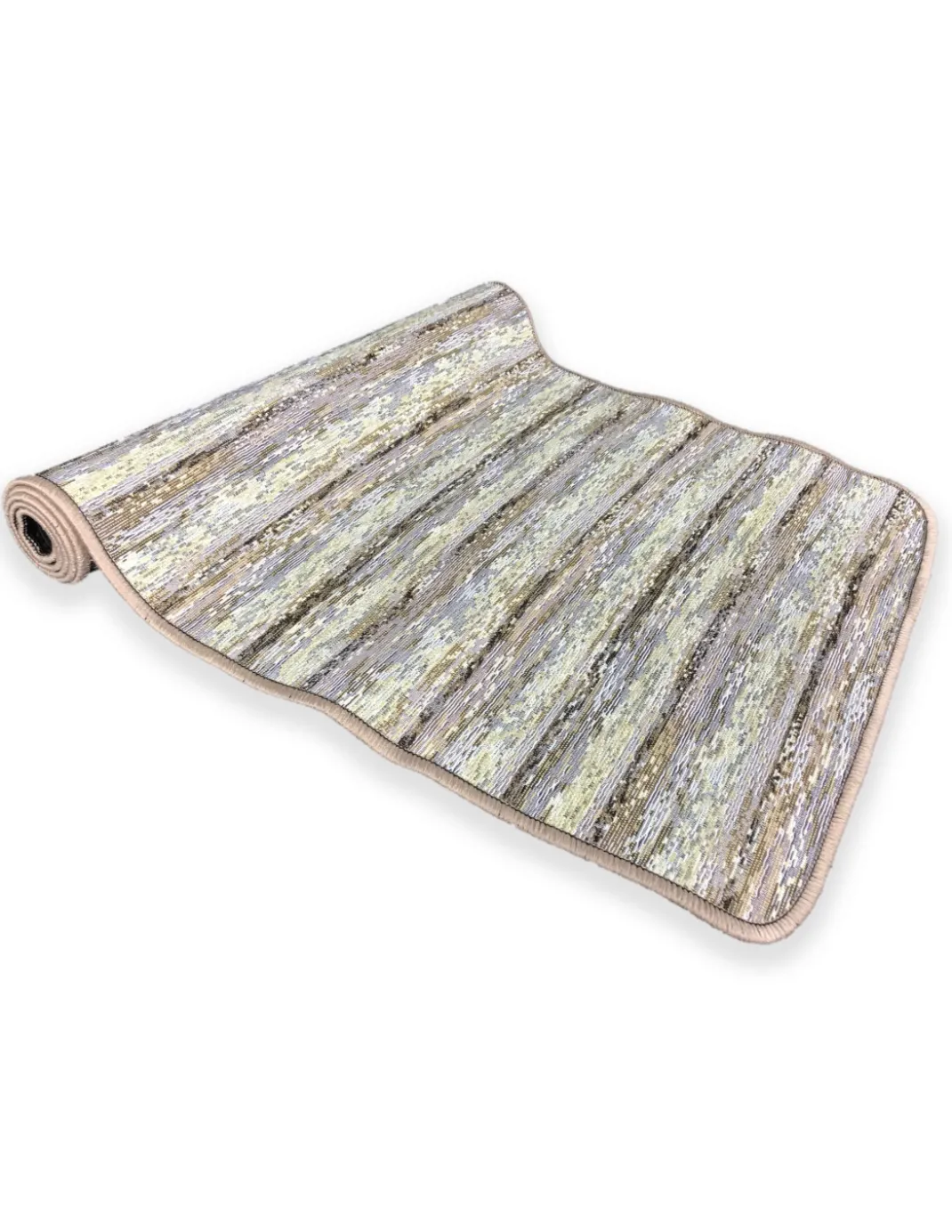 TAPPETO CUCINA gommato ANTISCIVOLO STRIPE BEIGE