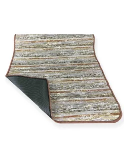 TAPPETO CUCINA gommato ANTISCIVOLO STRIPE MARRONE