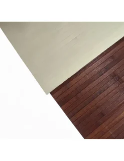 TAPPETO cucina IN LEGNO bamboo WOODY unito MARRONE