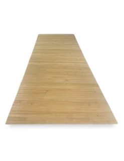 TAPPETO cucina WOODY © IN legno BAMBOO UNITO MIELE tutte le misure