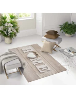 TAPPETO FANTASY HD moderno camera e salotto SHABBY CHIC HOME cuore bianco