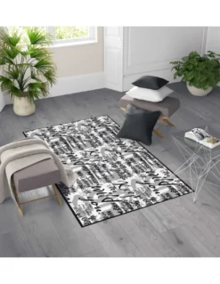 TAPPETO FANTASY HD moderno camera e salotto WRITTEN scritte moderne