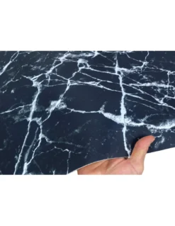 TAPPETO Runner da CUCINA Passatoia Antiscivolo Effetto MARMO made in Italy