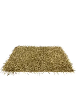 Tappeto Shaggy Beige Moderno - Pelo Lungo 6 cm - Antiscivolo, 12 Misure - Annodato a Mano, Elegante e Morbido