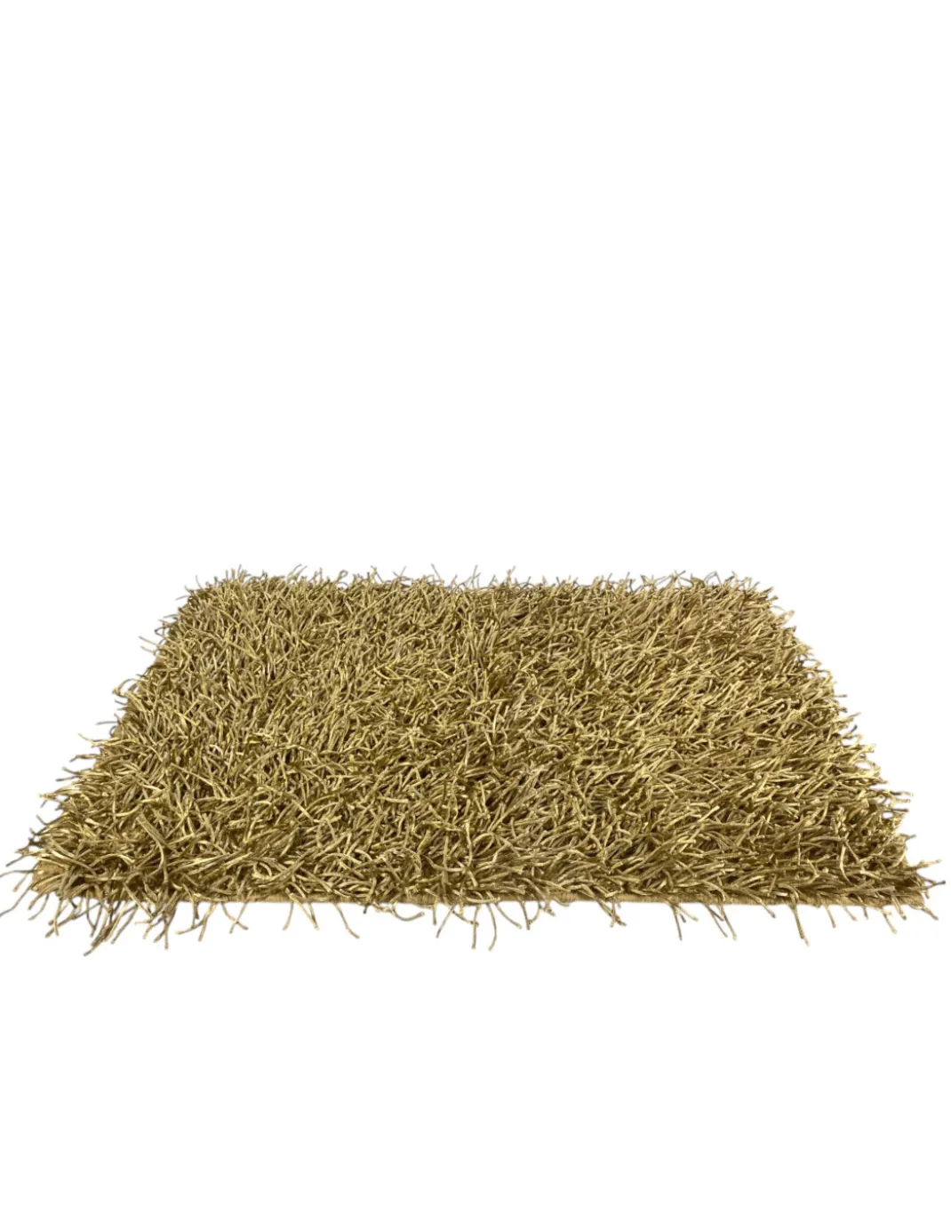 Tappeto Shaggy Beige Moderno - Pelo Lungo 6 cm - Antiscivolo, 12 Misure - Annodato a Mano, Elegante e Morbido
