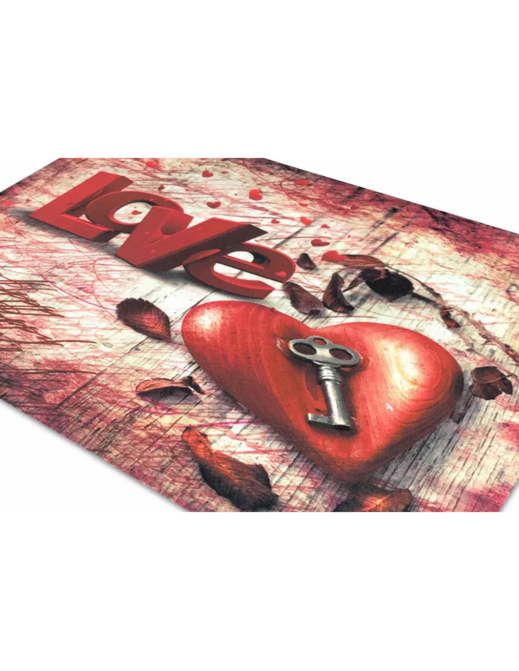 TAPPETO ZERBINO DIGITAL FRIENDS CM.40X60 KEY LOVE